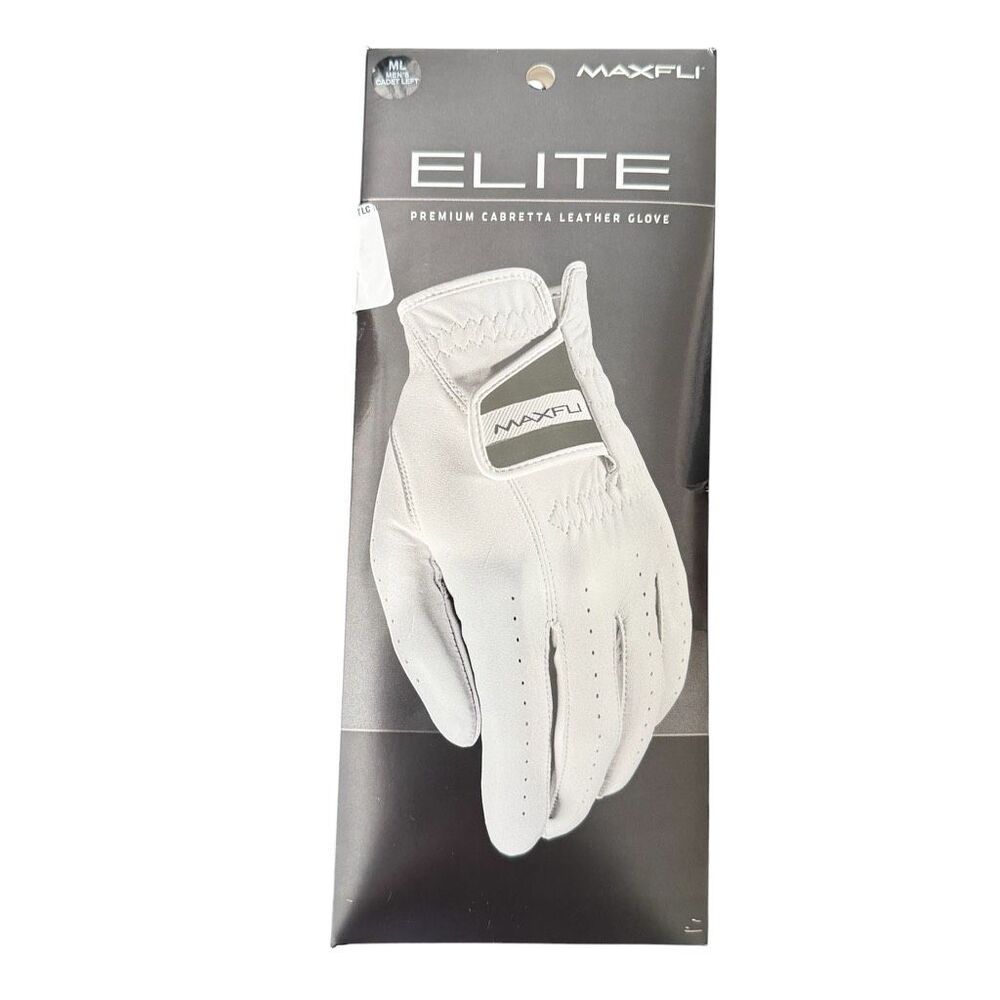 Maxfli Elite Premium Cabretta Leather Golf Glove cadet size M/L left-hand New